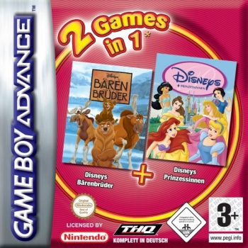 2 in 1 - Barenbruder & Disney Prinzessinen  Game