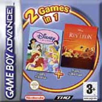 2 in 1 - El Rey Leon Y Disney Princesas  ゲーム