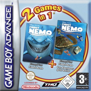 2 in 1 - Findet Nemo & Das Abenteuer Geht Weiter  ゲーム