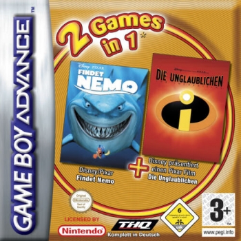 2 in 1 - Findet Nemo & Die Unglaublichen  Game