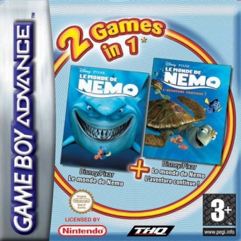 2 in 1 - Finding Nemo & Finding Nemo - The Continuing Adventures  Game