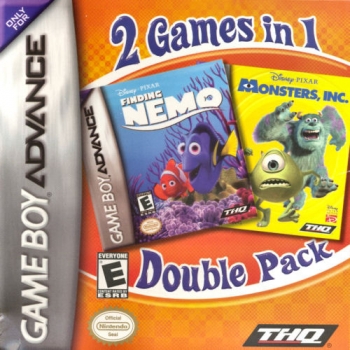2 in 1 - Finding Nemo & Monsters Inc.  Juego