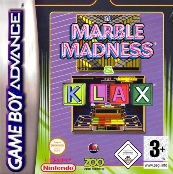 2 in 1 - Marble Madness & Klax  Game