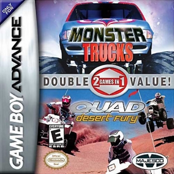 2 in 1 - Quad Desert Fury & Monster Trucks  Jeu