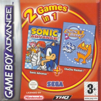 2 in 1 - Sonic Advance & Chu Chu Rocket  Spiel