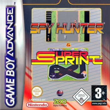 2 in 1 - Spy Hunter & Super Sprint  Game