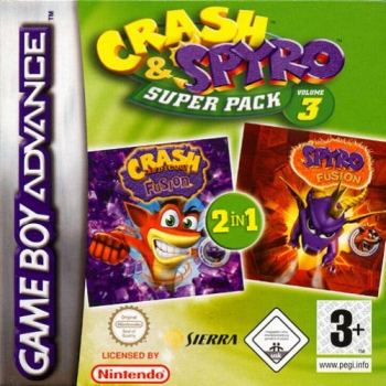 2 in 1 - Spyro - Fusion & Crash Bandicoot - Fusion  ゲーム