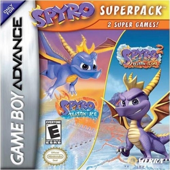 2 in 1 - Spyro - Season of Ice & Spyro - Season of Flame  Jogo