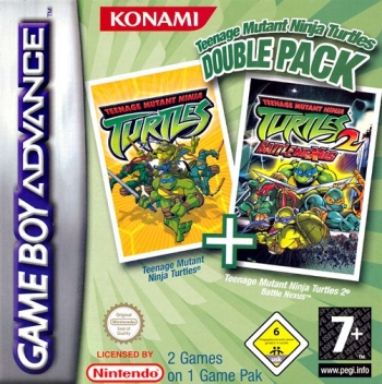 2 in 1 - Teenage Mutant Ninja Turtles Double Pack  ゲーム