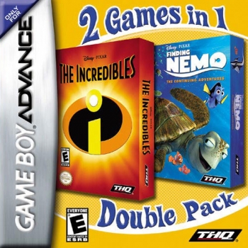 2 in 1 - The Incredibles & Finding Nemo - The Continuing Adventure  Jogo