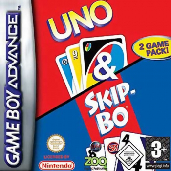 2 in 1 - Uno & Skip-Bo  Game