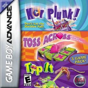 3 in 1 - Ker Plunk! & Toss Across & Tip It  ゲーム
