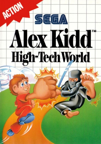 Alex Kidd - High-Tech World  Gioco