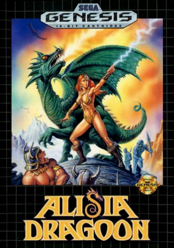 Alisia Dragoon  Jogo