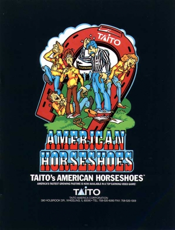 American Horseshoes  Game