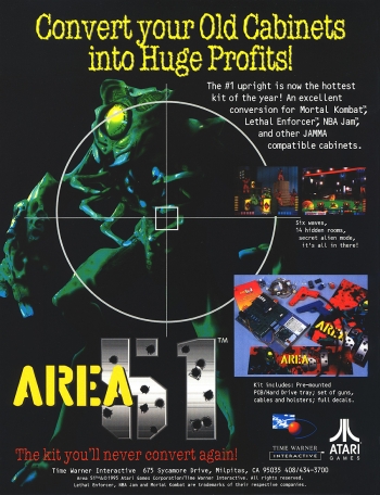 Area 51  ゲーム