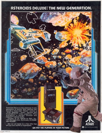 Asteroids Deluxe  Gioco