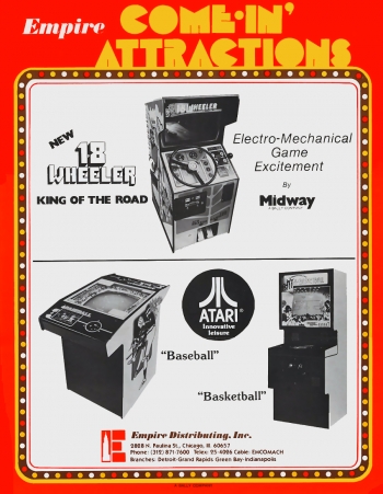 Atari Baseball  Spiel