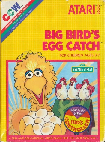 Big Bird's Egg Catch       Game