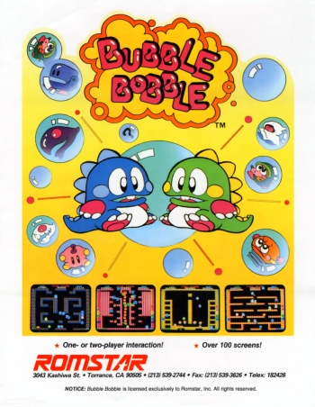 Bubble Bobble  Game