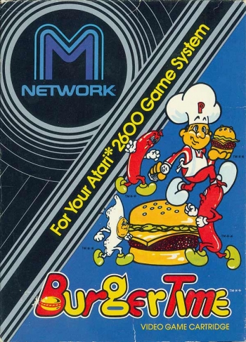 BurgerTime    ゲーム