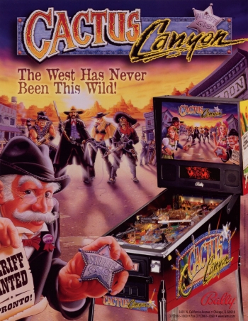 Cactus Canyon  Gioco