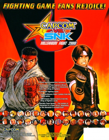 Capcom Vs. SNK Millennium Fight 2000  Game