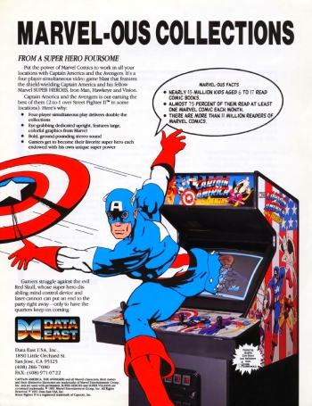 Captain America and The Avengers  Game