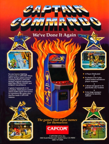 Baixar Captain Commando (US 910928) ROM - Jogos CPS 1 Grátis