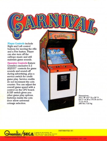 Carnival  ゲーム