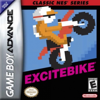 Classic Nes - Excite Bike  Game
