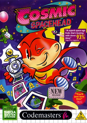 Cosmic Spacehead   Game