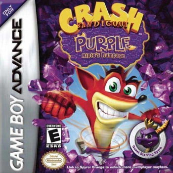 Crash Bandicoot - Purple Ripto's Rampage  Spiel