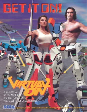 Cyber Troopers Virtual-On  Game