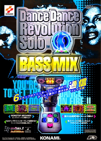 Dance Dance Revolution Solo Bass Mix  Game