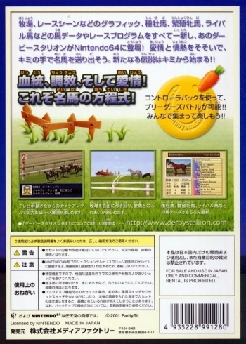 Derby Stallion 64  Spiel