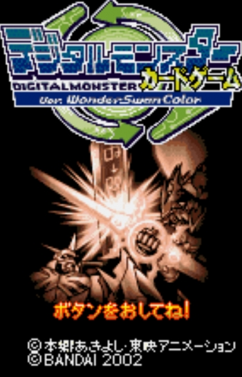 Digimon Digital Monsters for WonderSwanColor  [!] Spiel