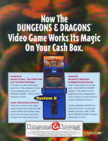Dungeons & Dragons: Tower of Doom  Game