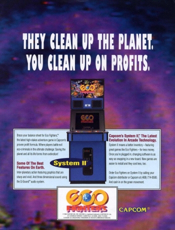 Eco Fighters  Gioco