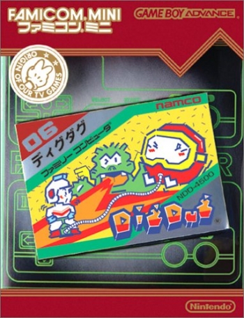 Famicom Mini - Vol 16 - Dig Dug  Game