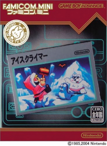 Famicom Mini - Vol 3 - Ice Climber  Game