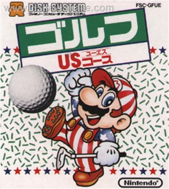 Family Computer Golf U.S. Course  Game