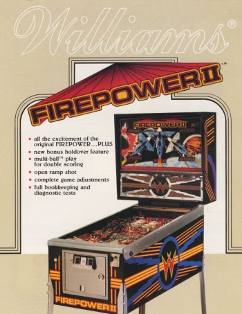 Firepower II  Jeu