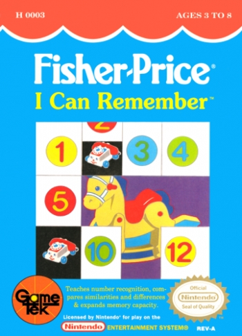 Fisher-Price - I Can Remember  Game