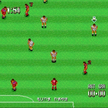 Formation Soccer - On J. League  Jeu