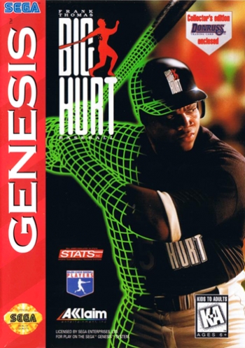 Frank Thomas Big Hurt Baseball  Jeu
