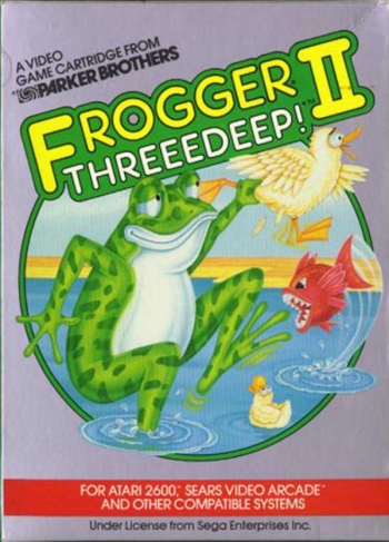 Frogger II - Threeedeep!    Spiel