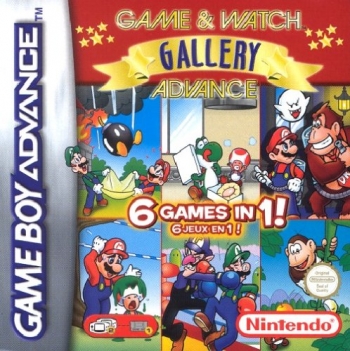 Game & Watch Gallery Advance  Jeu