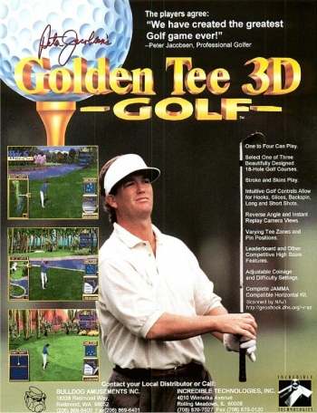 Golden Tee 3D Golf  Game
