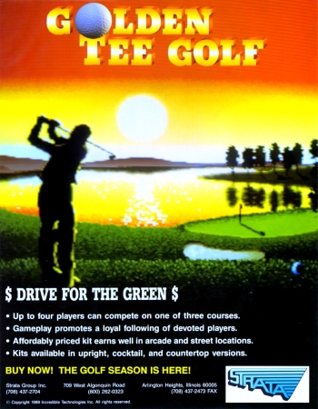 Golden Tee Golf  Jeu